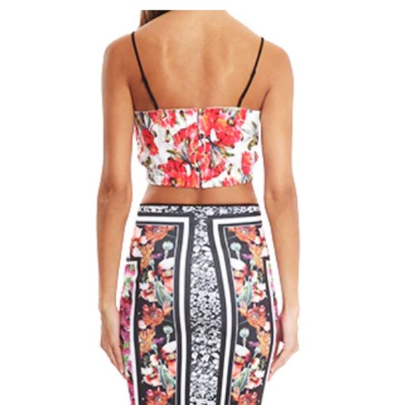 Clover Canyon Frederick Floral Crop Cami Size Medium - Picture 3 of 12